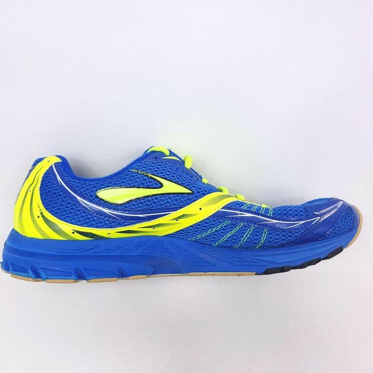 brooks neon yellow running shoes
