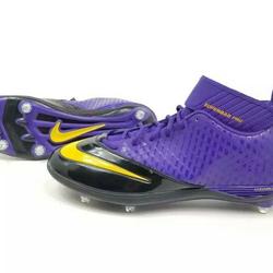 youth purple football cleats
