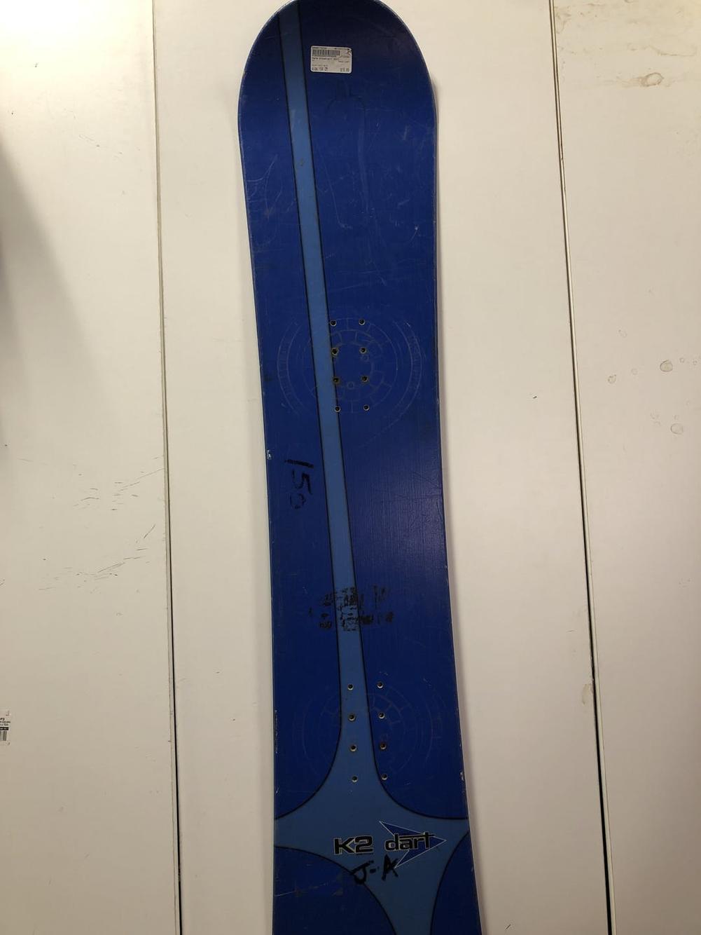 K2 Used Dart 150 Cm Snowboard Mens Boards Snowboarding Snowboards