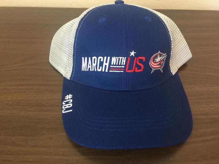 columbus blue jackets winter hat