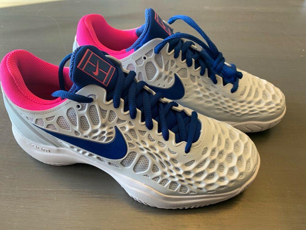 nike zoom cage 3 grey pink