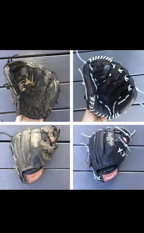 baseball glove relacing