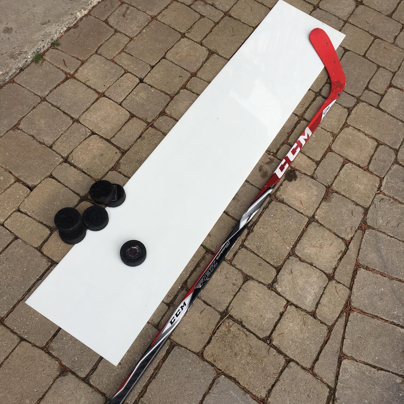 Hockey Plastic Ice For Shooting Pucks SidelineSwap