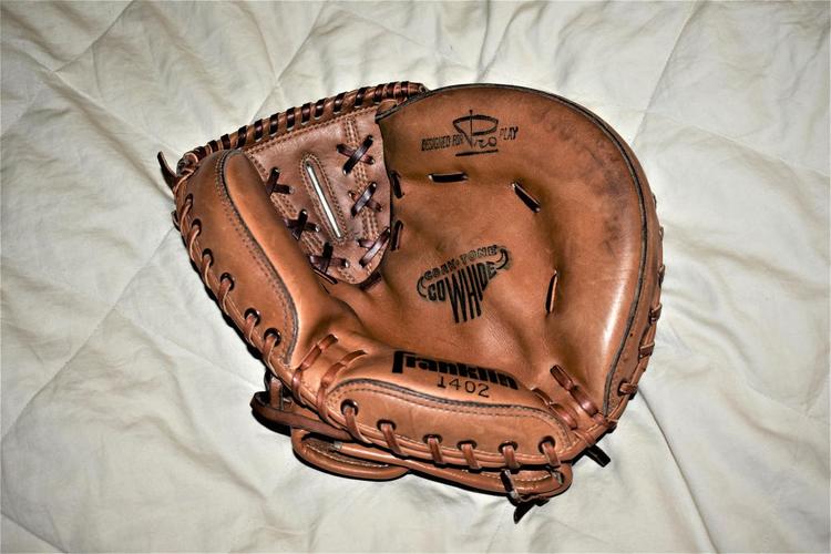 cowhide baseball glove