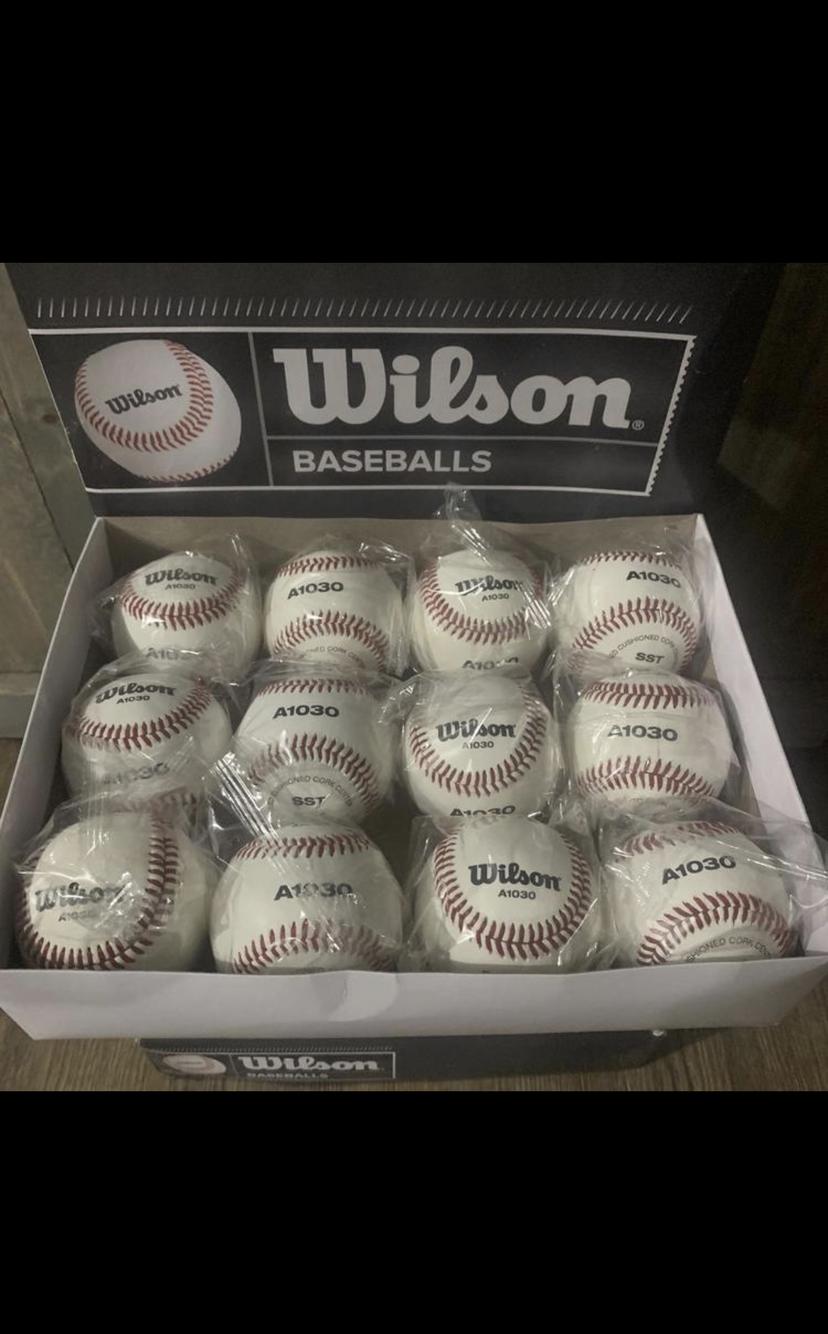 New Wilson 24 Pack Baseballs SidelineSwap