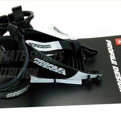 Saddle Bag New Colnago Carbon Combo; Black Water Bottles and Gloss White Cages