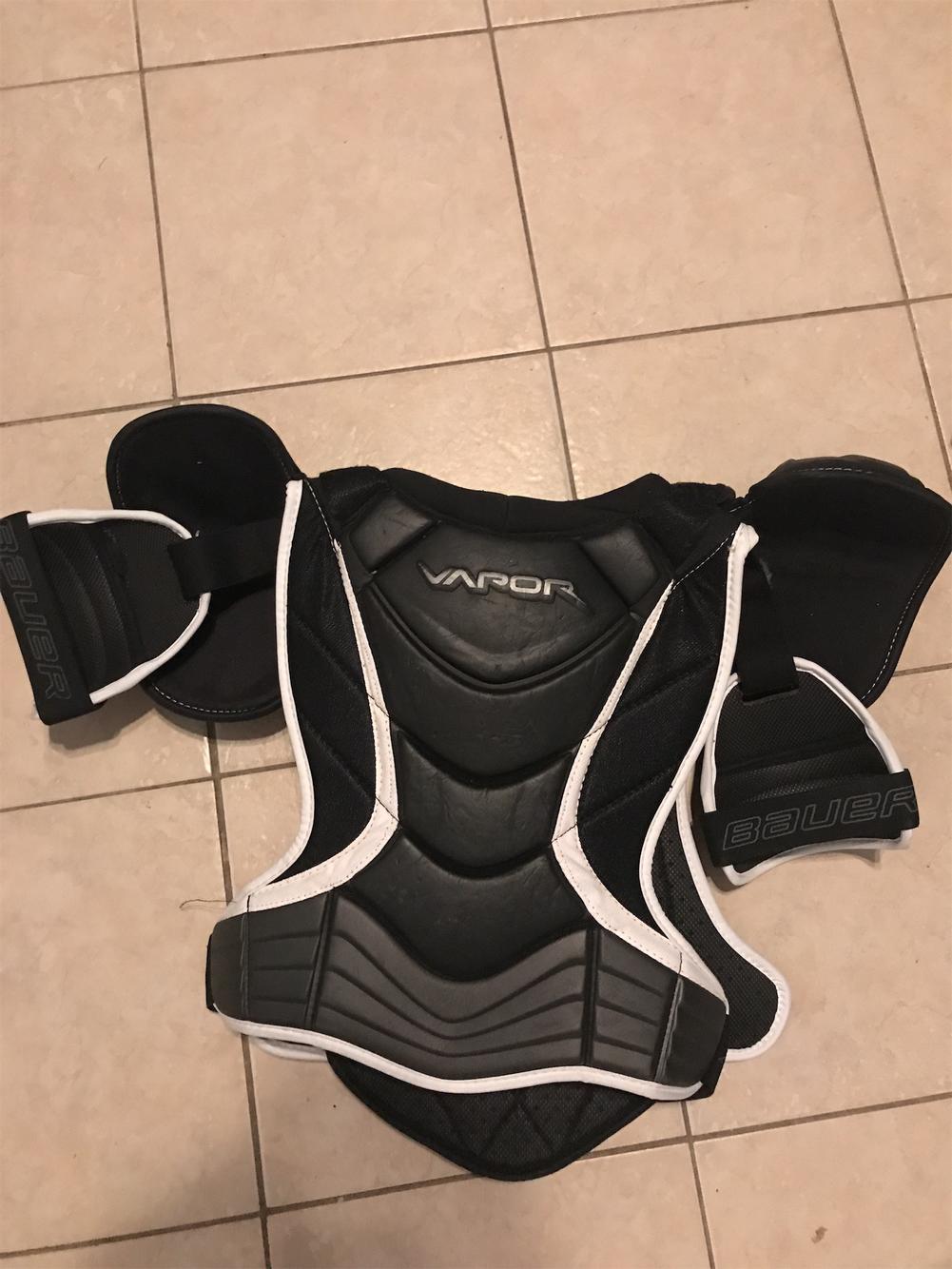 Used Small Bauer Vapor 1X Pro Stock Shoulder Pads SidelineSwap