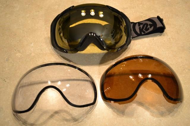 clear lens ski goggles