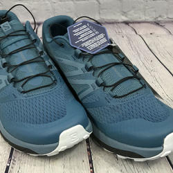 blue trail running shoes