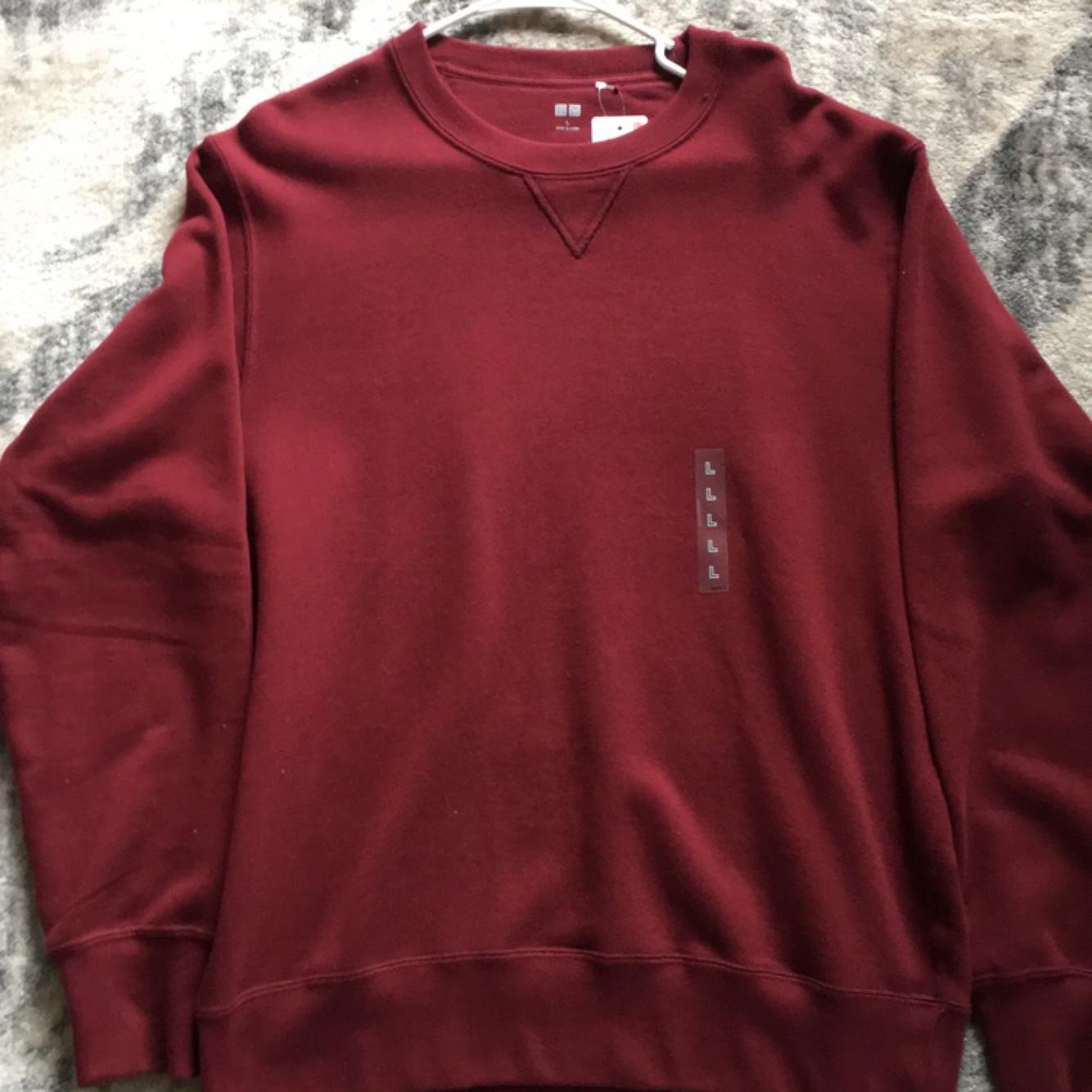 uniqlo red jumper