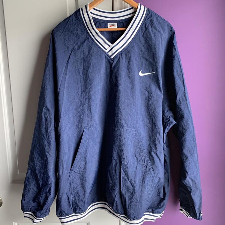 nike nylon pullover jacket