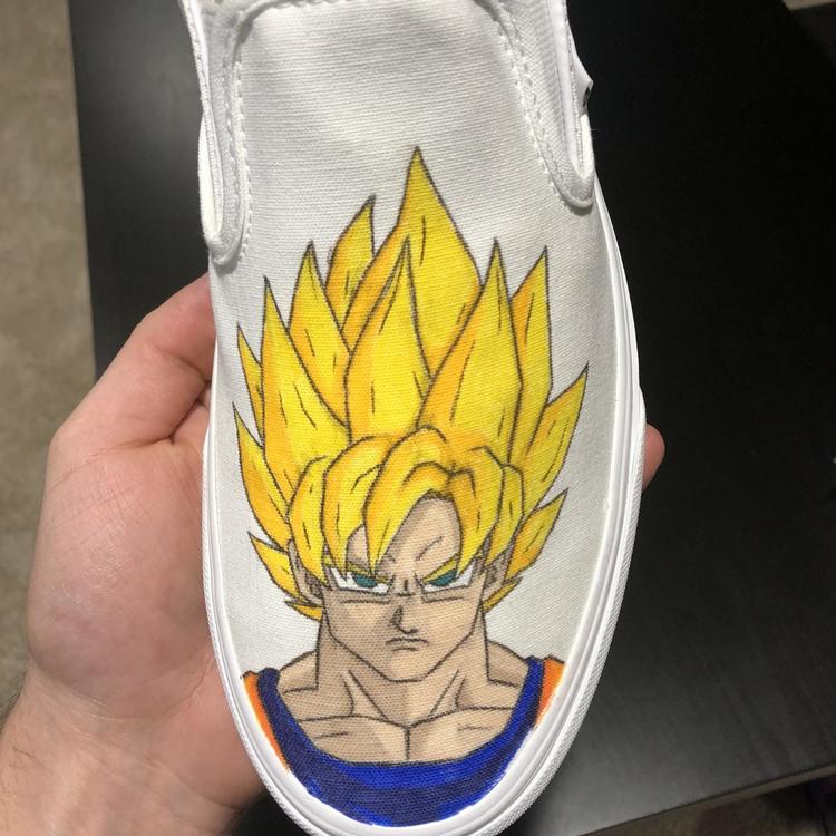 dragon ball z slip ons