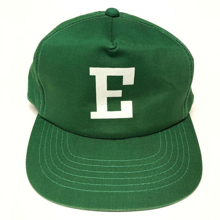 plain green snapback hat