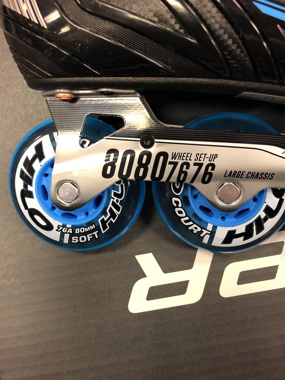 Senior Bauer RSX D&R (Regular) Size 10 Inline Skates SidelineSwap