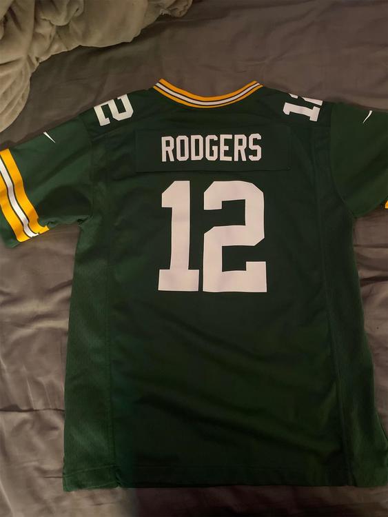 aaron rodgers home jersey