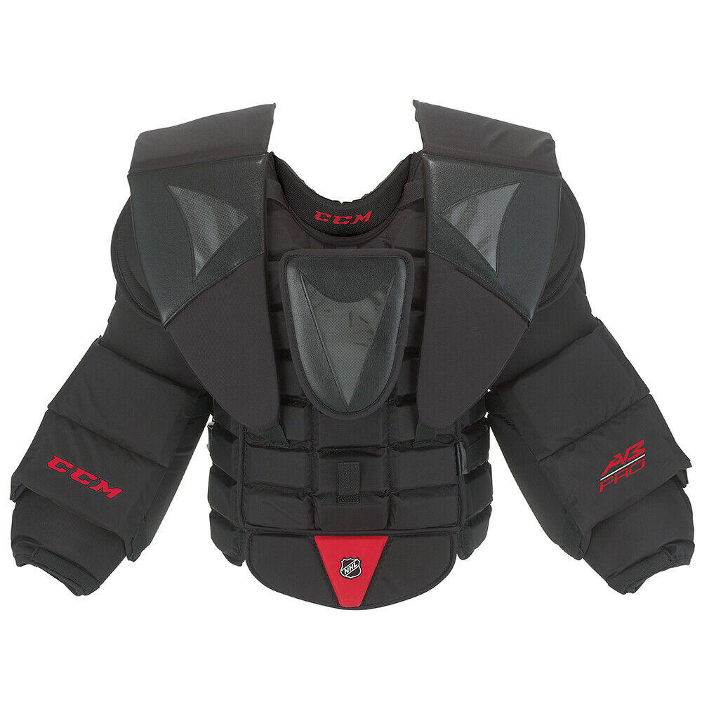 New CCM AB Pro chest/arm protector size Sr small senior ice hockey