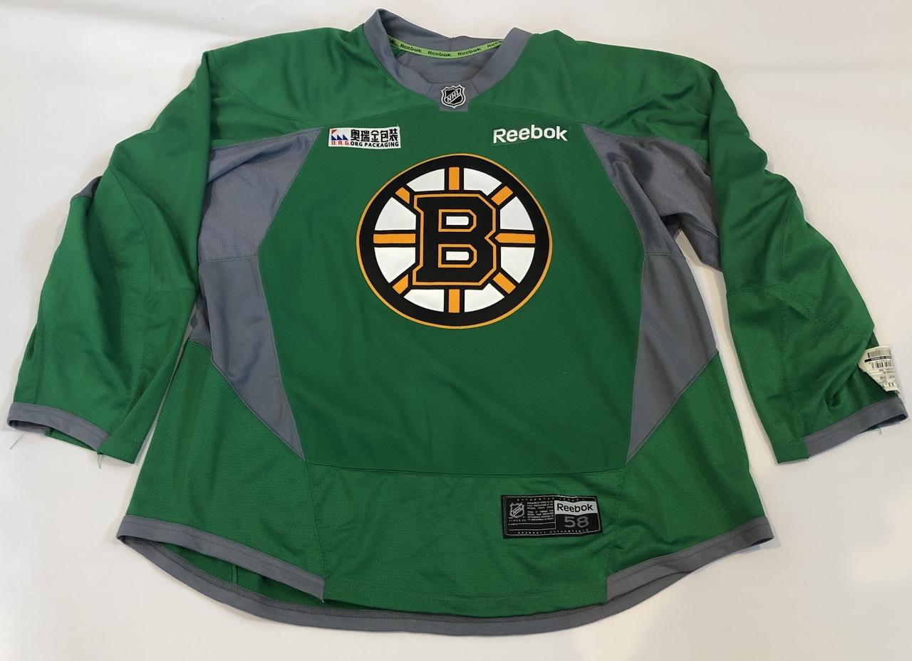 Reebok Edge 3.0 Custom Pro Stock Hockey Practice Jersey Boston Bruins