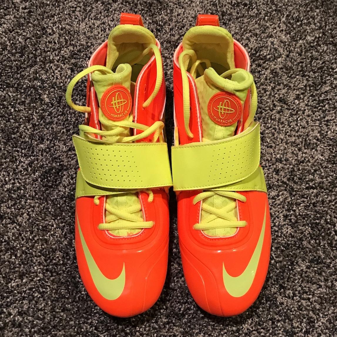 orange lacrosse cleats