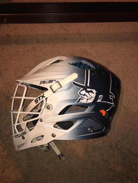 COLLEGE LACROSSE STX STALLION 600 HELMET SidelineSwap