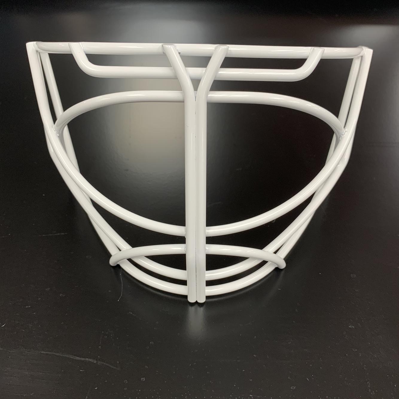 New White SR Cat Eye Cage (Fits Most Bauer NME Masks) SidelineSwap