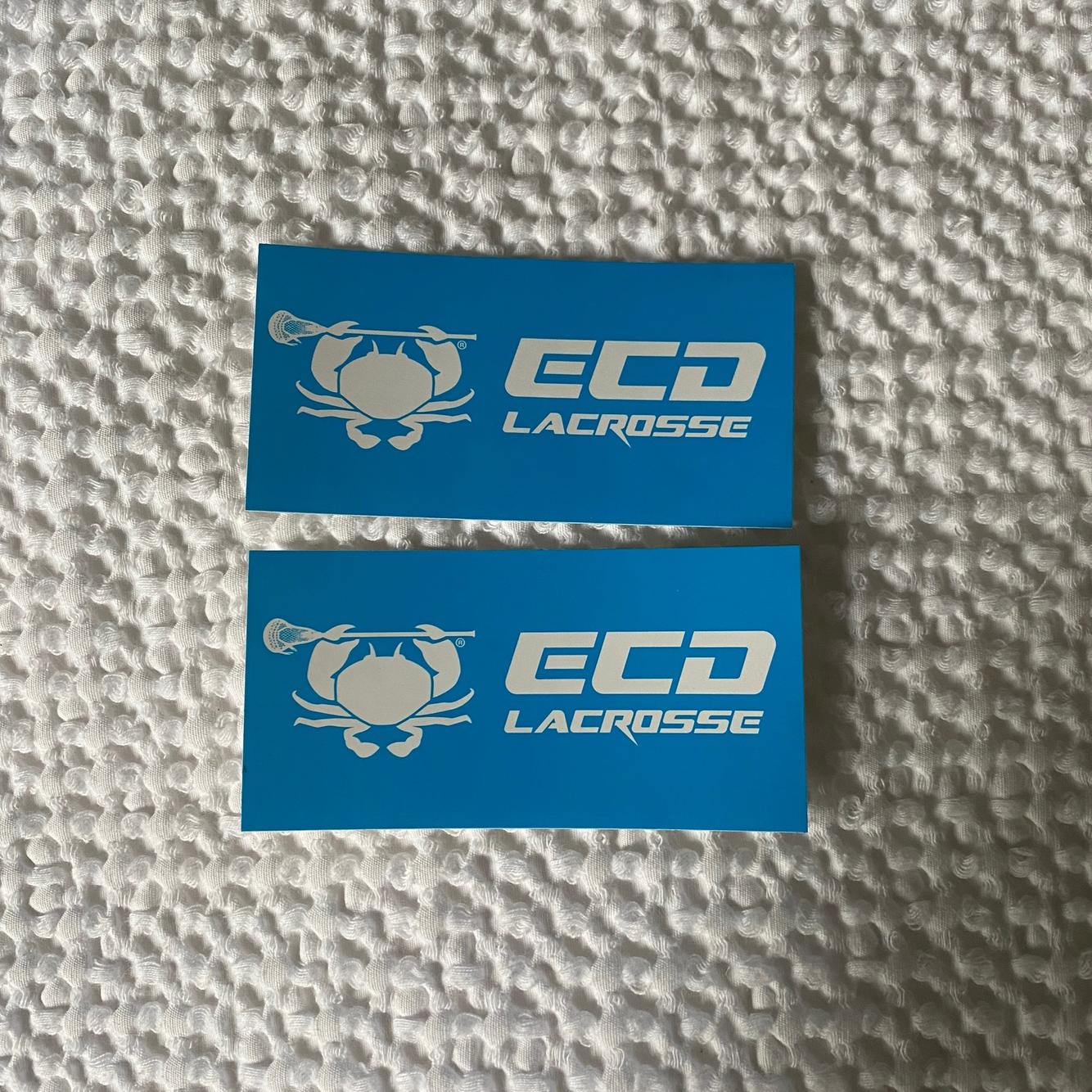 ECD Lacrosse *2 Pack* ECD Stickers Lacrosse Accessories & Other
