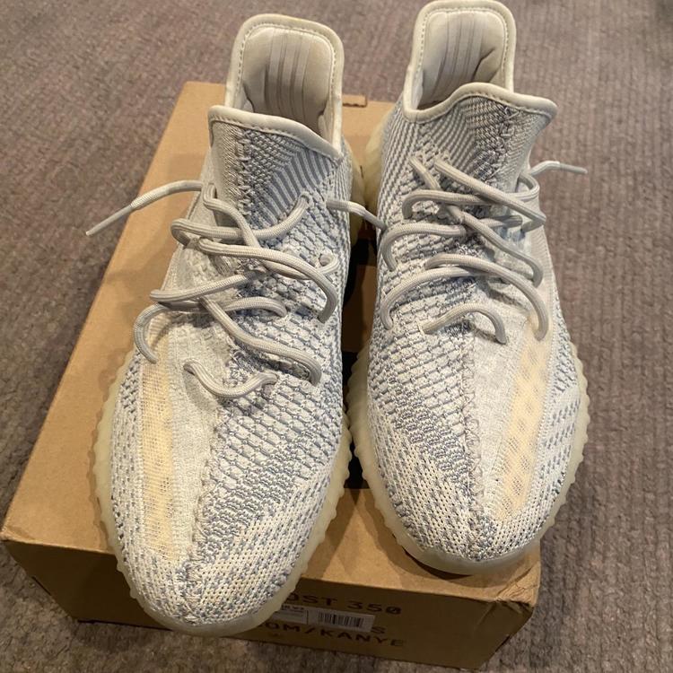 Womens yeezy cloud white sneaker tees match boost yeezy