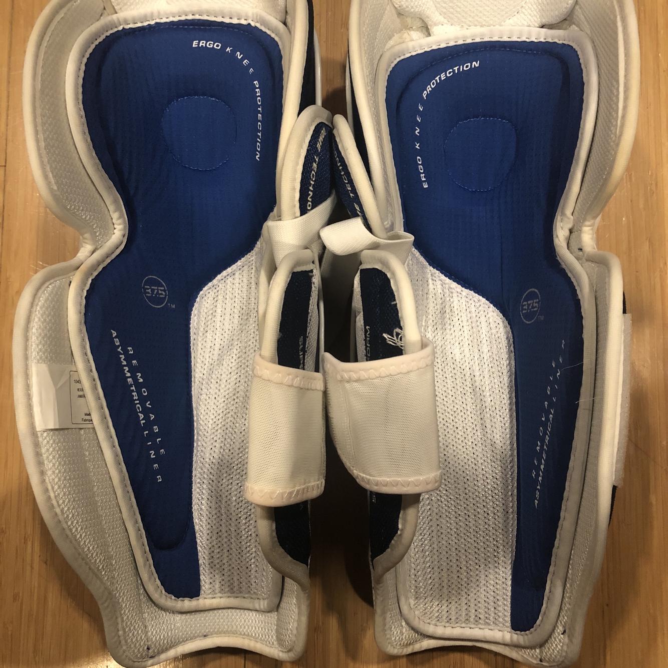 New Pro Stock Bauer Nexus 8000 Shin Pads SidelineSwap