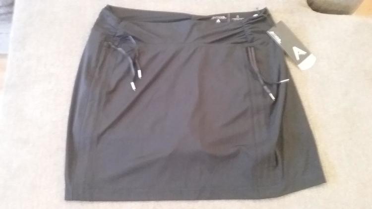 New Women S Black Antigua Performance Skort Large Golf