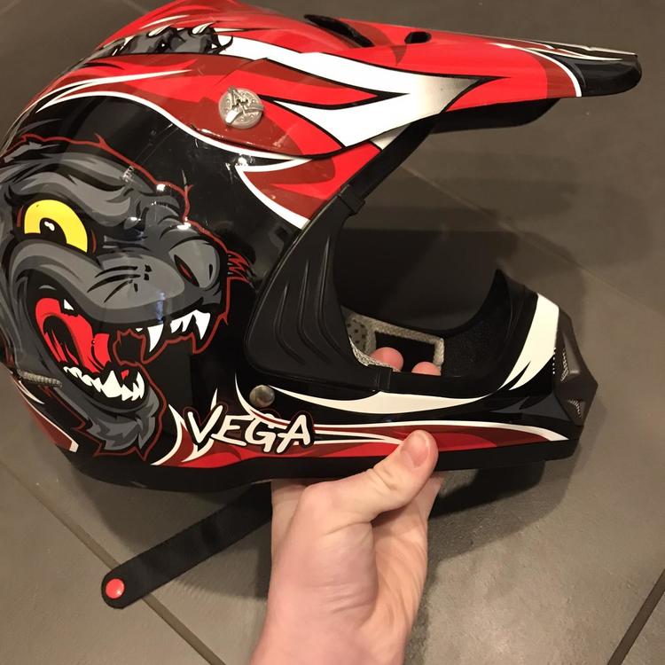 youth medium motocross helmet