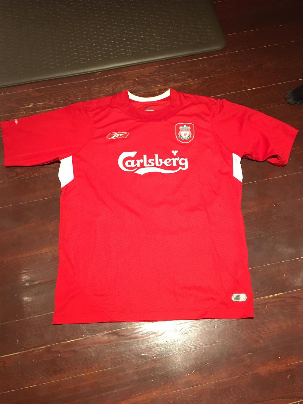 liverpool shirt large