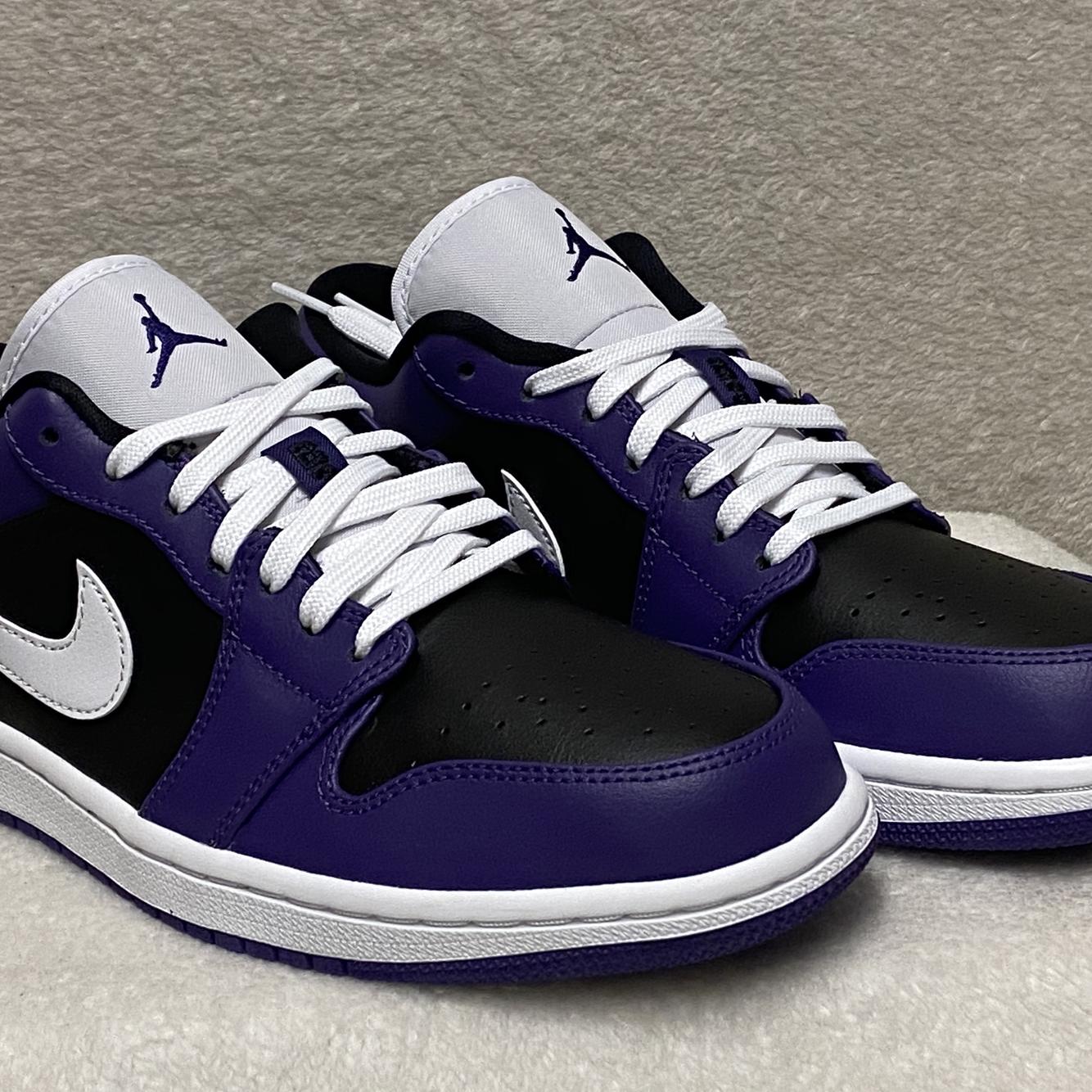 jordan 1s purple and black