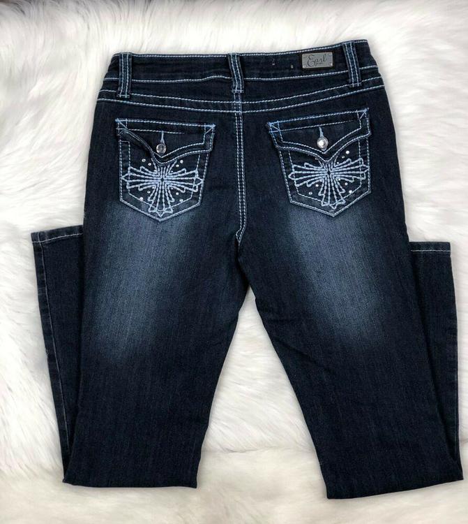 earl jeans embroidered