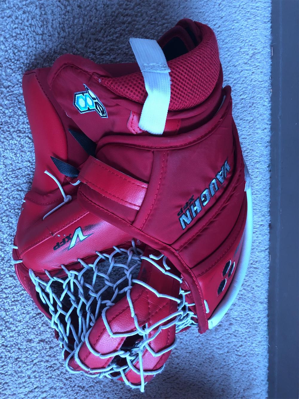 Red Used Glove And Blocker Regular XFP Pro SidelineSwap