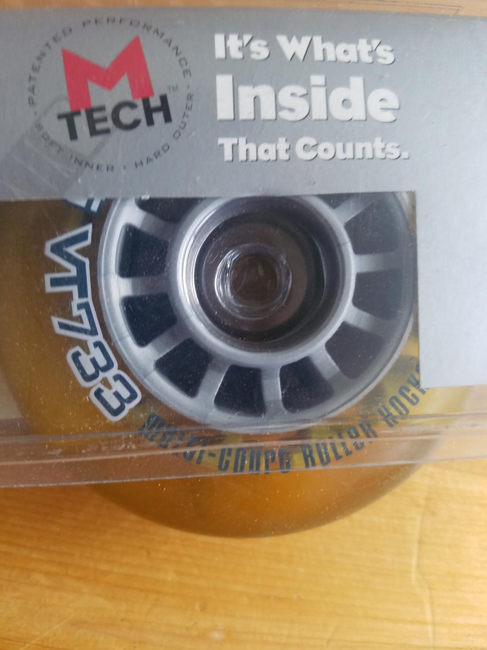 New Rink Rat 80mm roller hockey Wheels..qty two 4 packs SidelineSwap