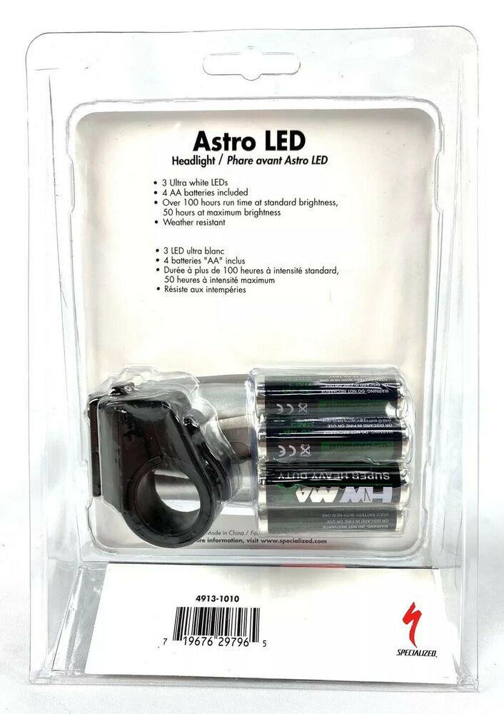 NOS Specialized Astro LED Bicycle Headlight