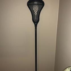 brine women's dynasty warp pro on minimus carbon attack lacrosse stick