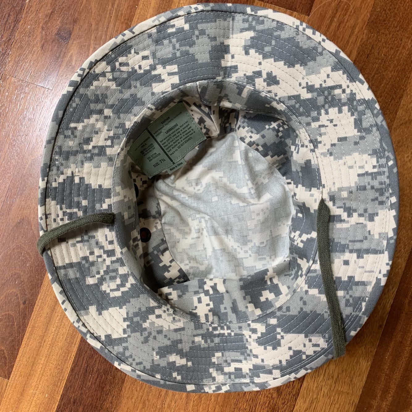 Military Boonie Hat Army Digital Camo Large Size 7-1//2