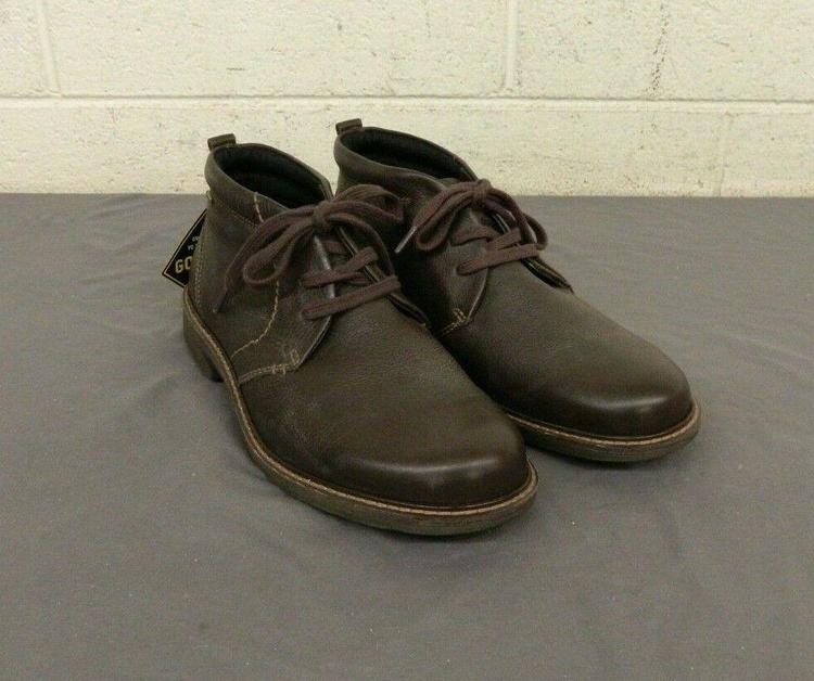 ecco waterproof turn leather boot