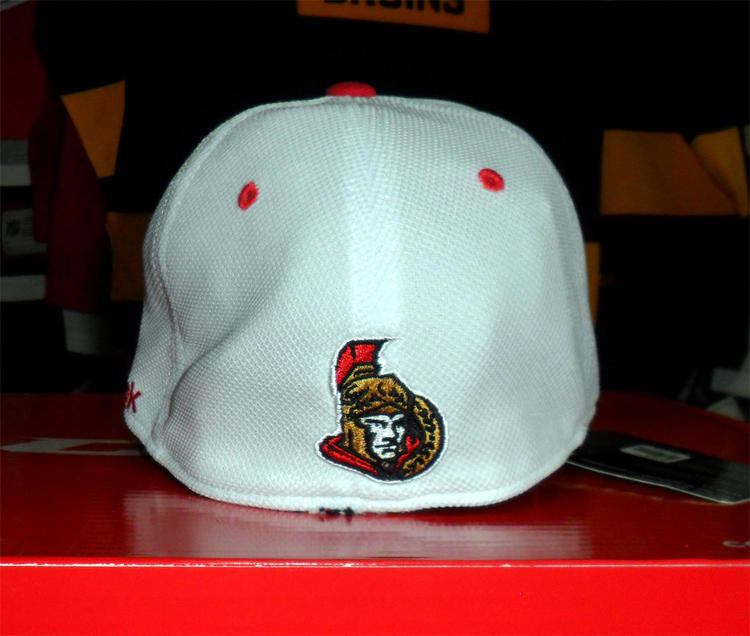 Reebok New Ottawa Senators Fitted Visor Logo Cap Apparel Hats