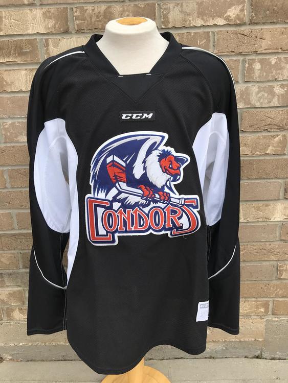 CCM NEW! Edge 2.0 Pro Stock Bakersfield Condors Practice Jersey Black