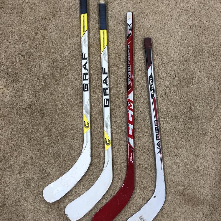 Composite Knee Hockey Sticks Bundle (4) 36 on SidelineSwap