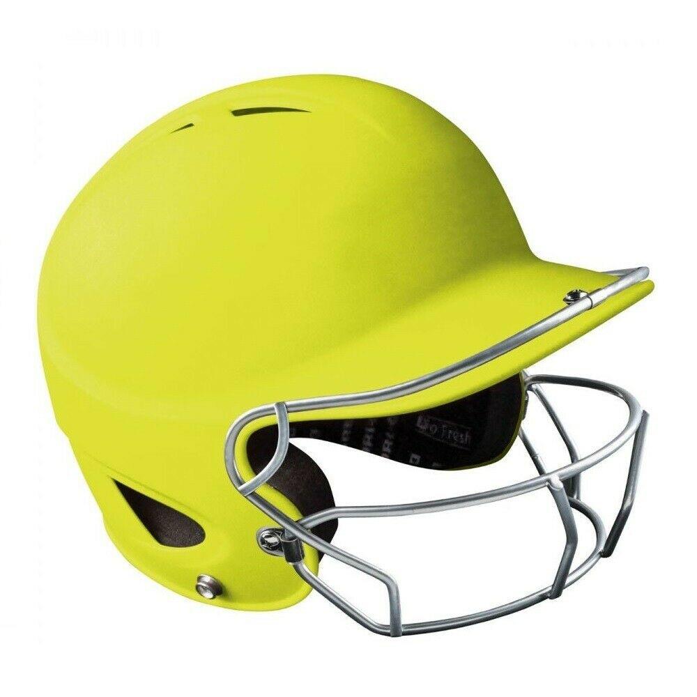 Champro Sports YOUTH Rubberized Matte Finish Batting Helmet w/ Mask