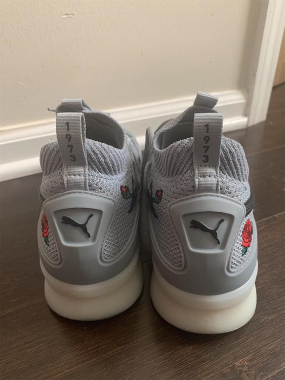 clyde court roses basketball shoes