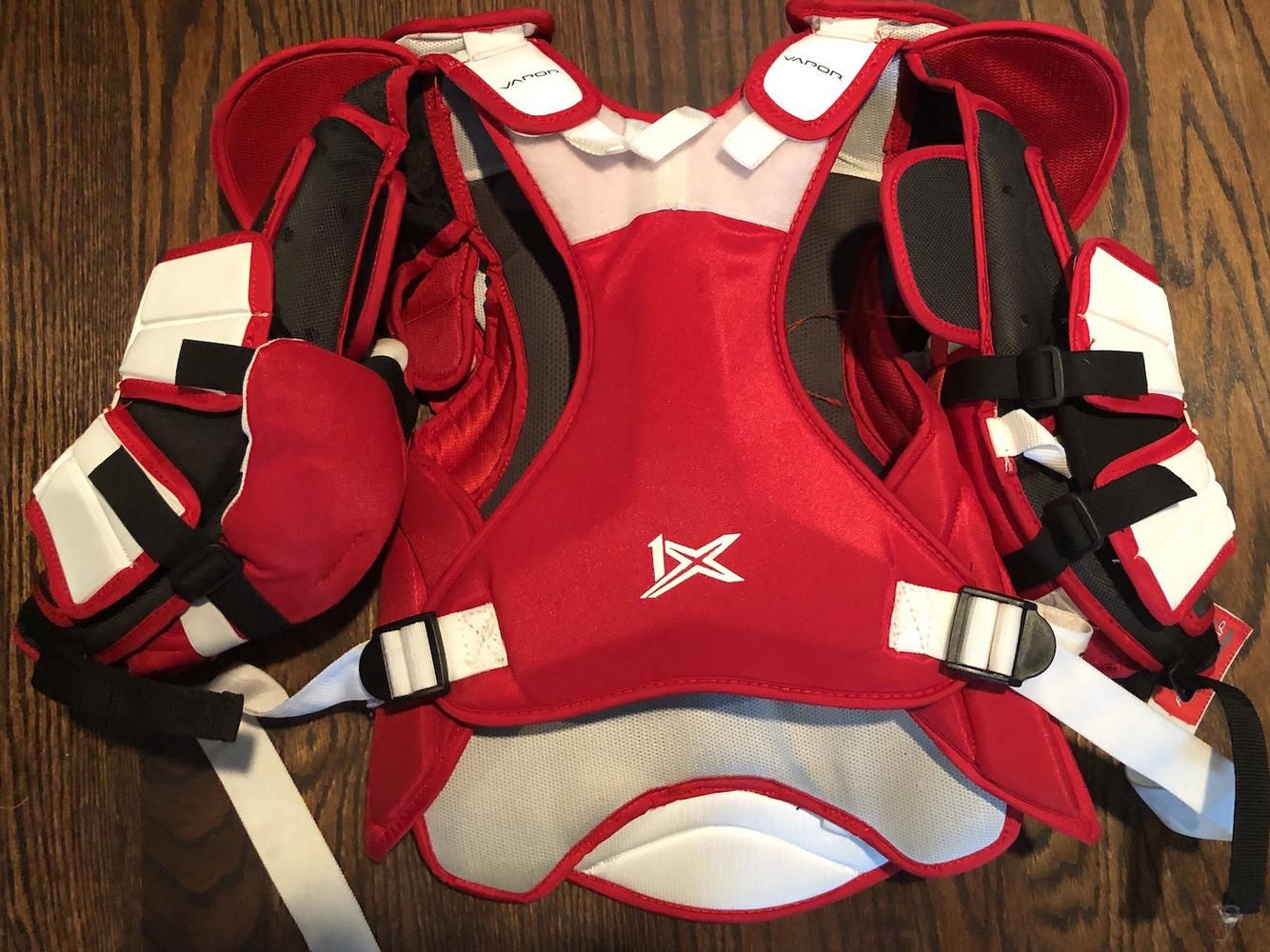 Used Large Intermediate Bauer Vapor 1X Goalie Chest and Arm Protector