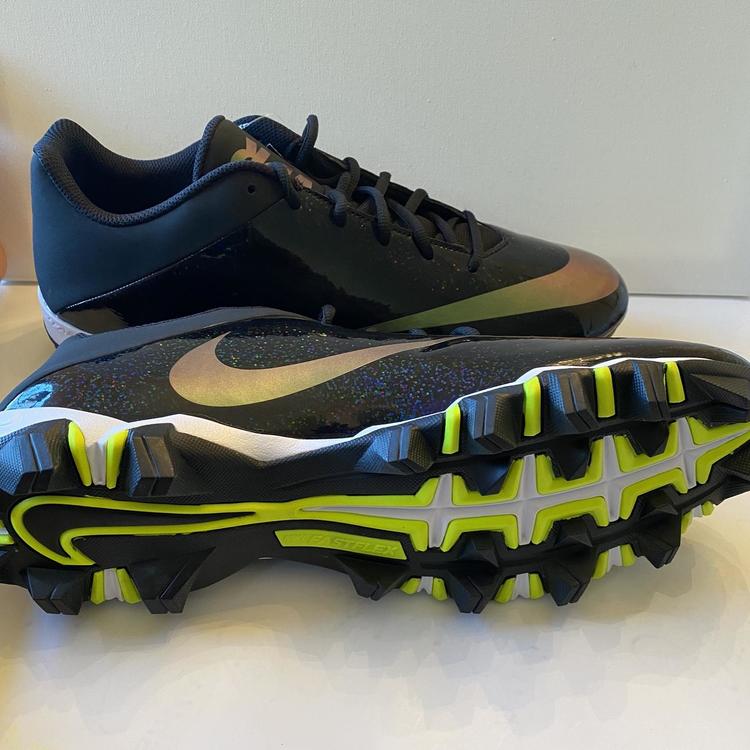 rainbow football cleats
