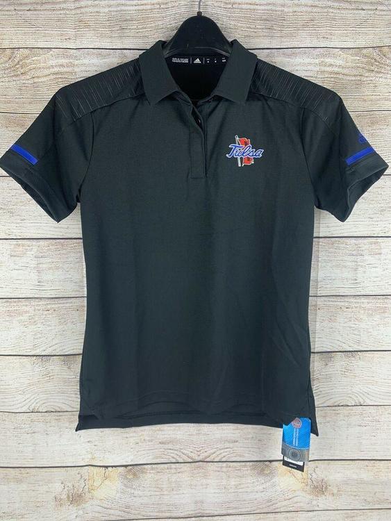 adidas team iconic full button polo