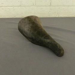 suede bike saddle