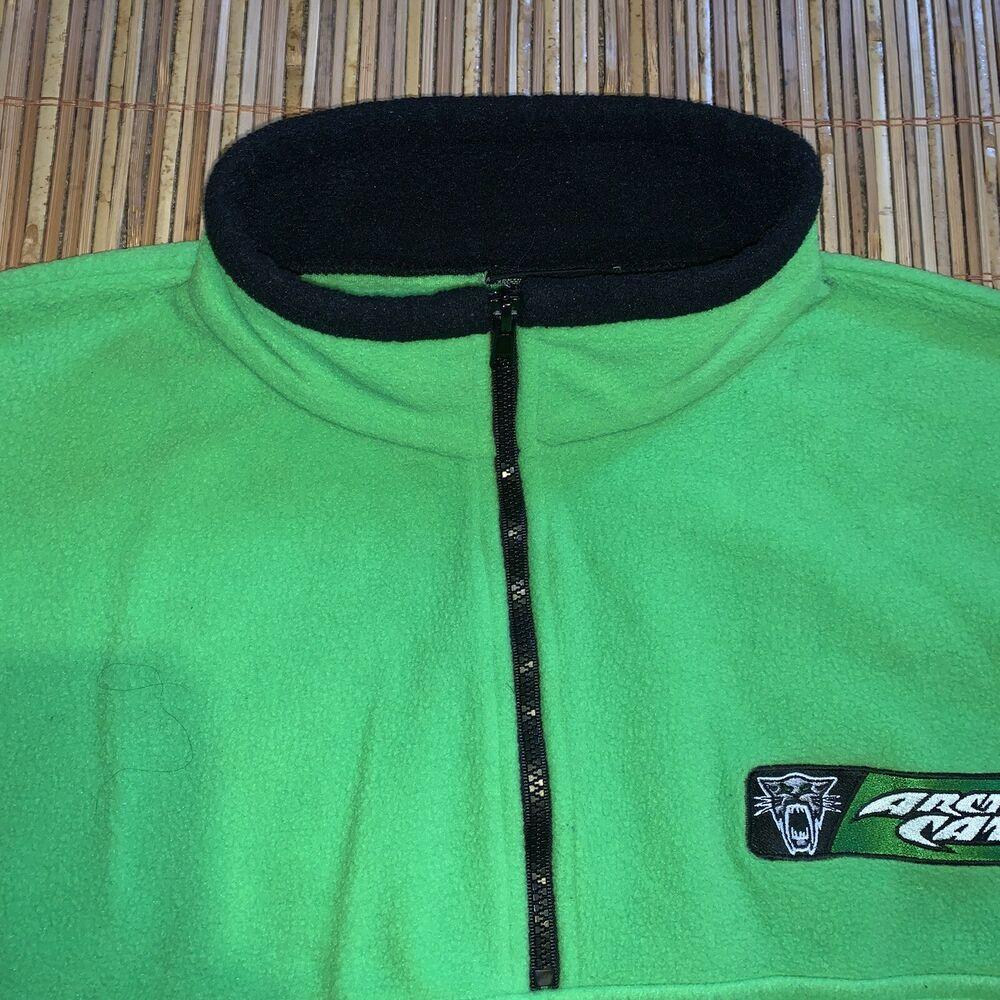 Green or Pink Arctic Cat Infant Toddler Race Team 1//4 Zip Polyester Sweatshirt