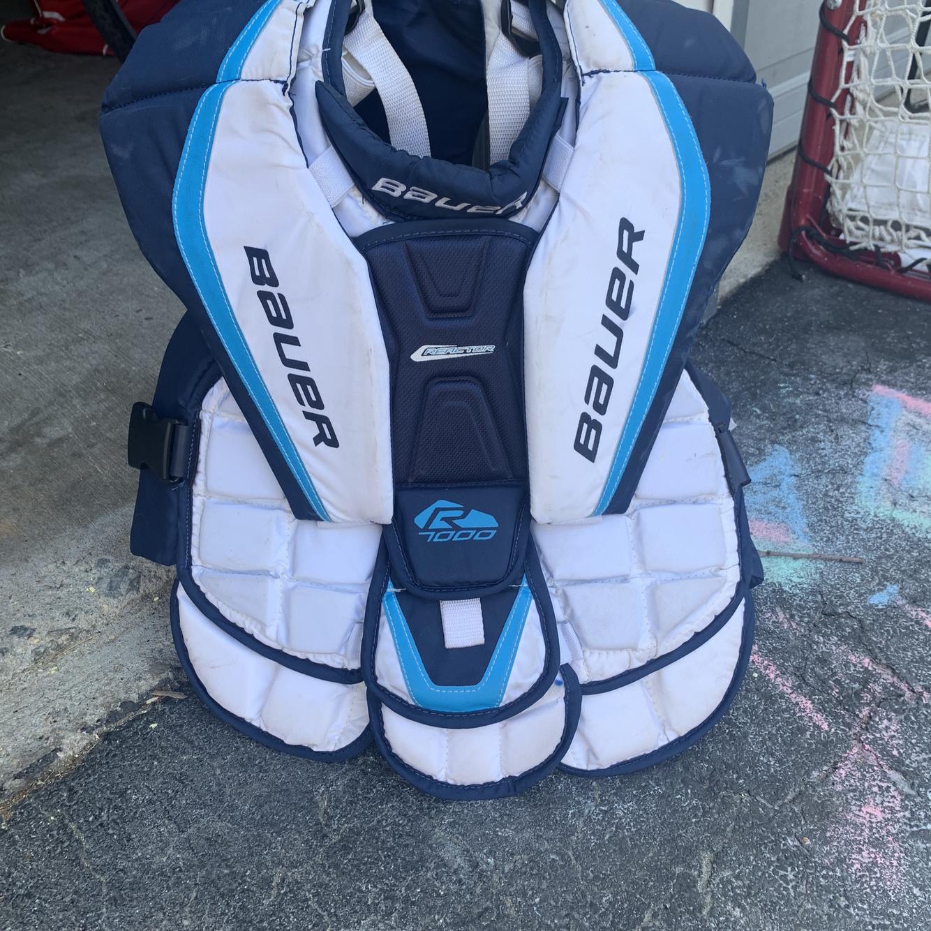 Used Medium Bauer Reactor 7000 Goalie Chest and Arm Protector Goalie