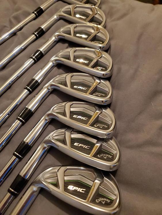 used left handed irons